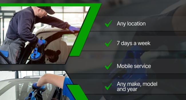 ALEX WINDSHIELD Professional Mobile Auto Glass Replacement.